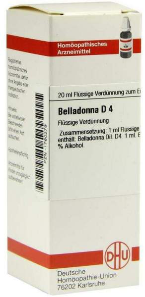 Dhu Belladonna D4 20 ml Dilution