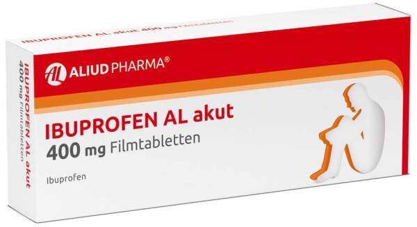 Ibuprofen Al Akut 400 mg 10 Filmtabletten