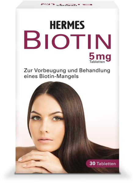 Biotin Hermes 5 mg 30 Tabletten