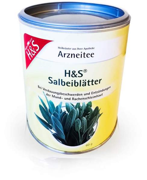 H&amp;S Salbeiblätter Lose 60 G Tee