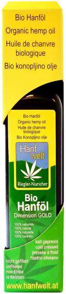 Hanföl Bio Kaltgepresst Ungefiltert