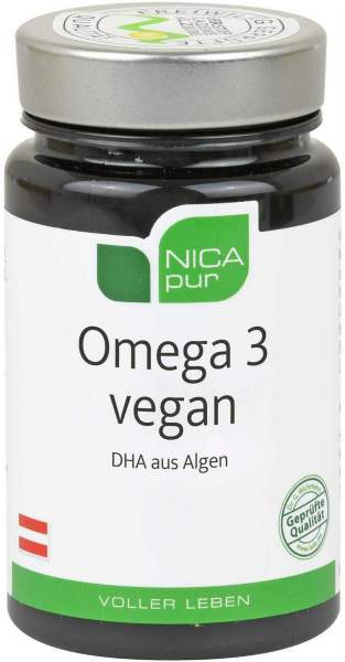 Nicapur Omega 3 Vegan 30 Kapseln