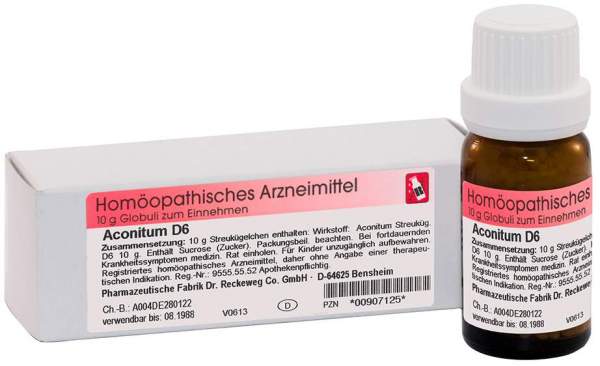Aconitum D6 10 G Globuli