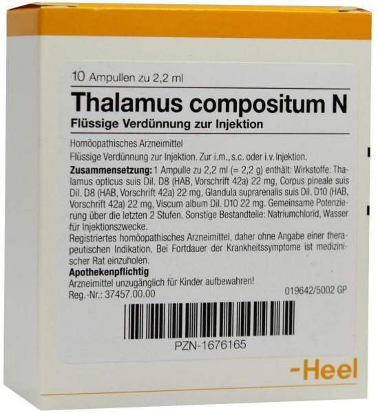 Thalamus Compositum N Ampullen