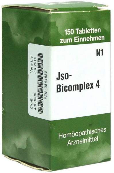 Jso Bicomplex Heilmittel Nr. 4 150 Tabletten