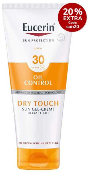 Eucerin Sun Oil Control Body LSF 30 200 ml Gel-Creme