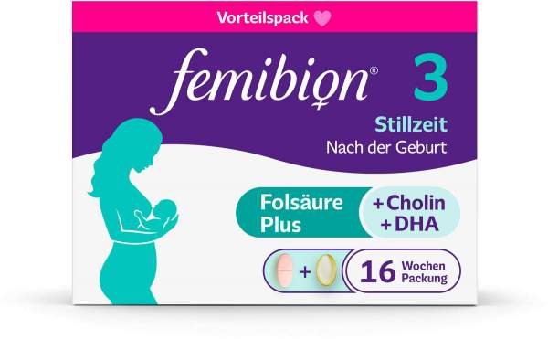 Femibion 3 Stillzeit 112 Tabletten und 112 Kapseln Kombipackung