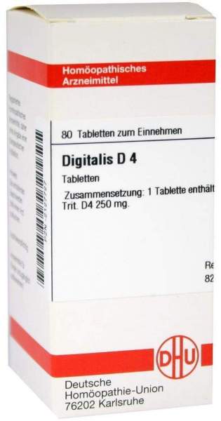 Digitalis D 4 Tabletten 80 Tabletten
