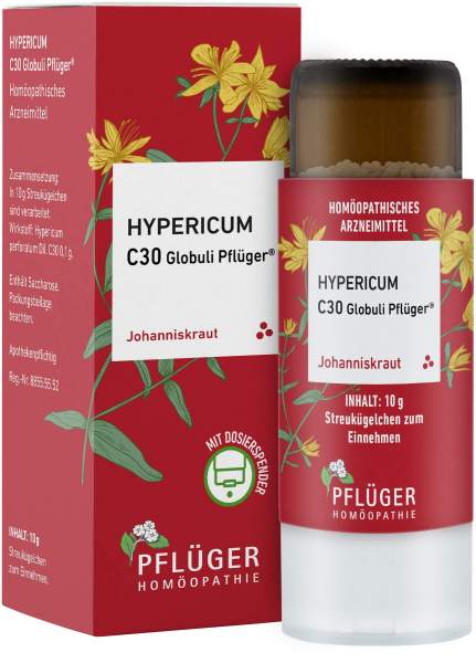 Hypericum C 30 Globuli Pflüger Dosierspender 10 g