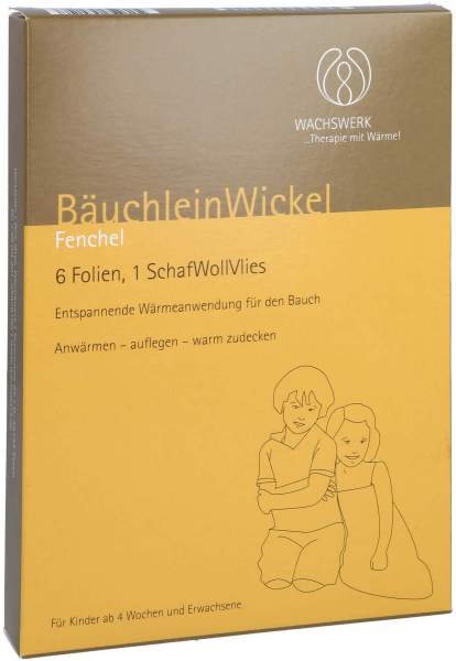 Wachswerk Bäuchlein Wickel Fenchel