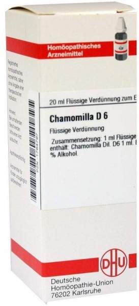 DHU Chamomilla D6 20 ml Dilution