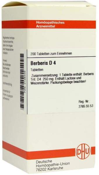 Berberis D 4 200 Tabletten