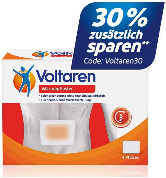 Voltaren Wärmepflaster Rücken 4 Stück