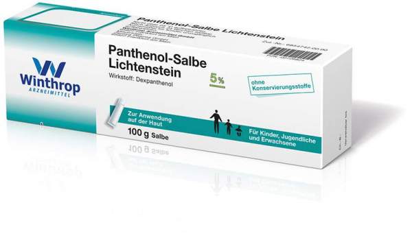 Panthenol 5% Lichtenstein 100 G Salbe