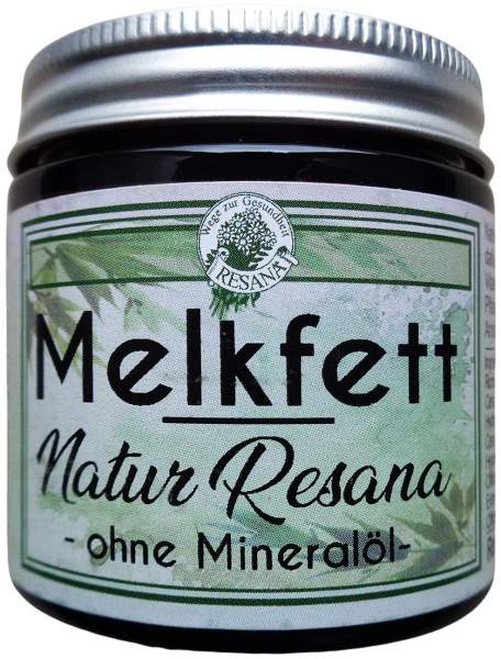 Melkfett Natur Resana ohne Mineralöl 50 ml Salbe
