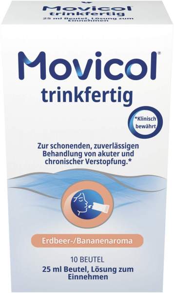 Movicol Trinkfertig 25 ml Beutel Lsg.Z.Einnehmen 10 Stück