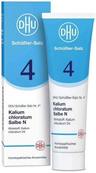 DHU Schüßler-Salz Nr. 4 Kalium chloratum N D4 Salbe 50 g