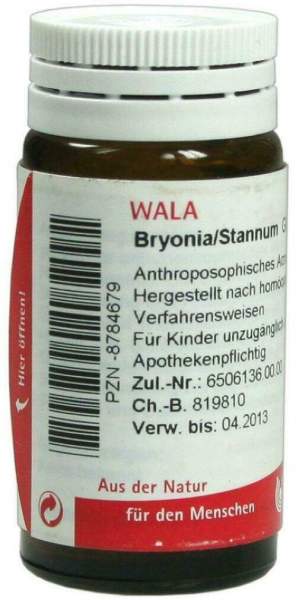 Wala Bryonia Stannum 20 G Globuli
