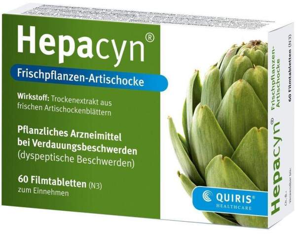 Hepacyn Frischpflanzen-Artischocke 120 Filmtabletten