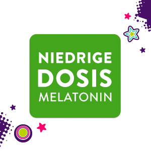 WICK ZzzQuil Gute Nacht KIDS, Grüne Fläche mit dem Text 