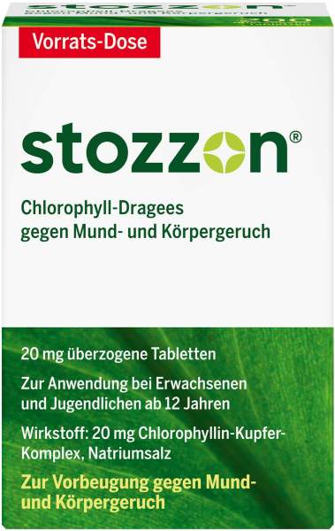 Stozzon Chlorophyll 200 überzogene Tabletten