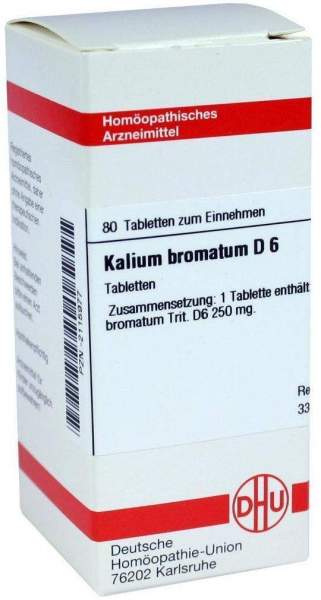 DHU Kalium bromatum D6 80 Tabletten