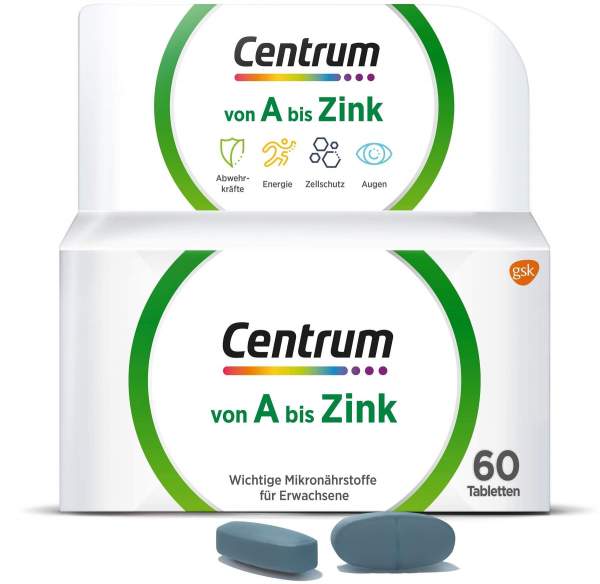 Centrum A - Zink 60 Tabletten