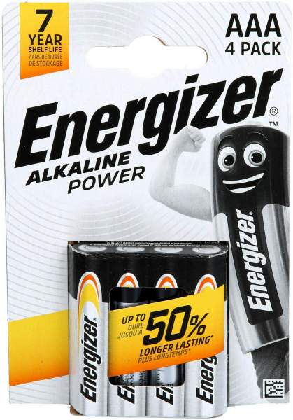 Energizer Alkaline Power Aaa Micro