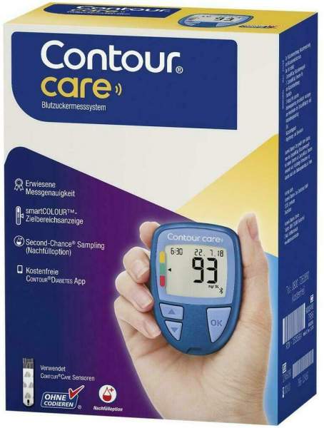 Contour Care Set Blutzuckermesssystem mg Je Dl