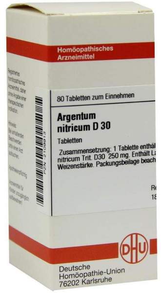 DHU Argentum nitricum D30 Tabletten