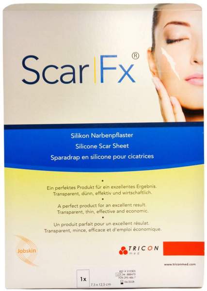 Scar FX Silikon Narbenpflaster 7,5 x 12,5 cm 1 Stück