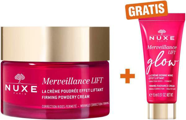 NUXE Merveillance Lift Pudrige Lifting-Creme 50 ml + gratis Merveillance Lift Glow 15 ml