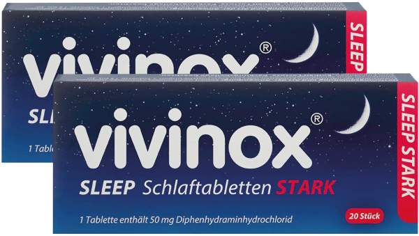 Vivinox Sleep stark 2 x 20 Schlaftabletten