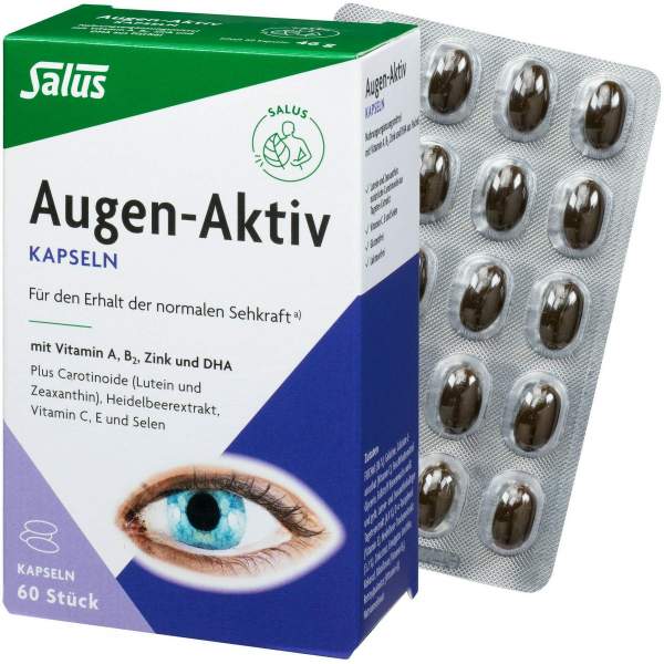 Augen Aktiv Kapseln Salus 60 Kapseln