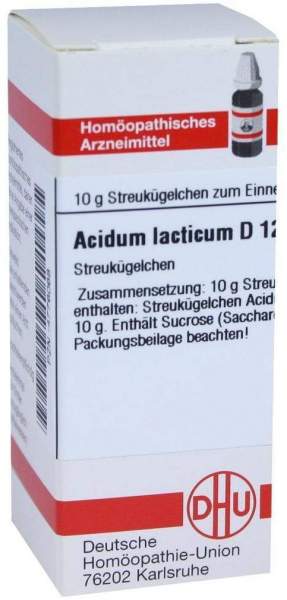 Dhu Acidum Lacticum D12 Globuli