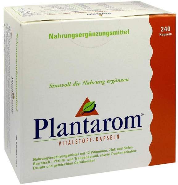 Plantarom Vitalstoff Kapseln 240 Kapseln