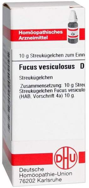 Dhu Fucus Vesiculosus D2 10 G Globuli
