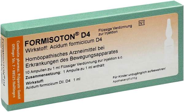 Formisoton D 4 10 X 1 ml Ampullen