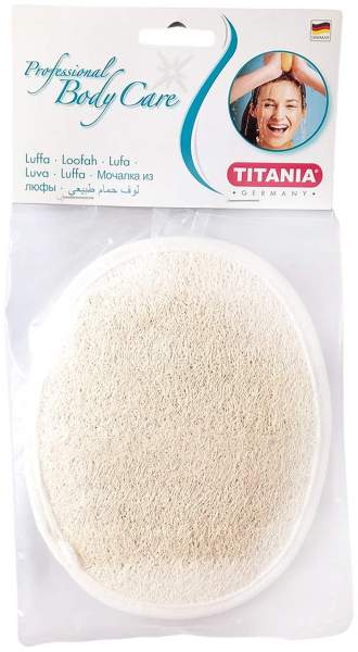 Luffa Frottee Massagepad Ca.13x17,5 cm Titania