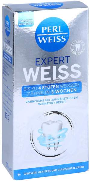 Perlweiss Expert Weiss Zahnweiß Zahncreme 50 ml