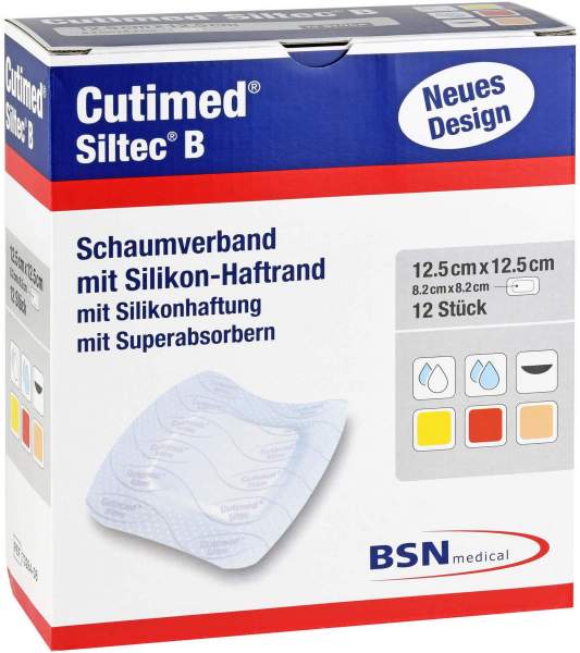 Cutimed Siltec B Schaumverb.12