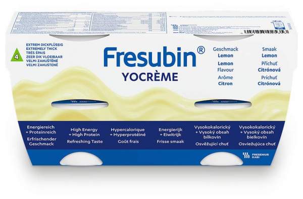 Fresubin Yocreme Lemon 4 X 125 G Creme
