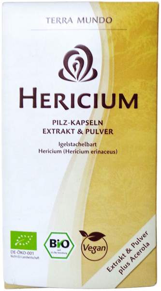 Hericium Vitalpilz Bio Terra Mundo Kapseln