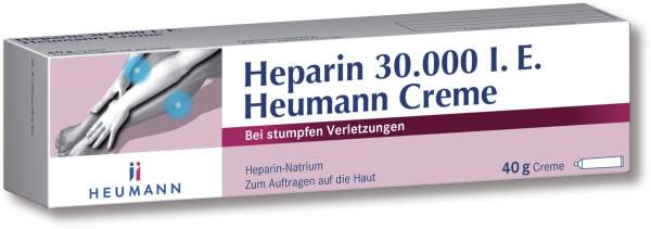Heparin 30.000 I.E. Heumann Creme 40 G Creme