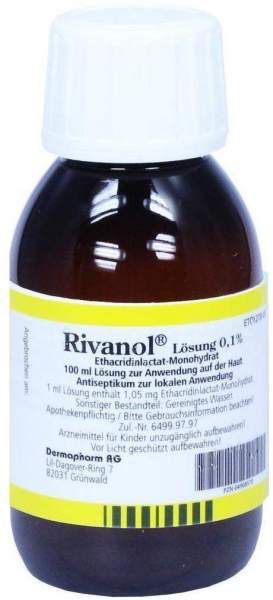 Rivanol Lösung 0,1% 100 ml