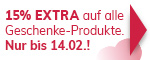 Nur bis 14.02.: 15% Extra-Rabatt mit dem Code VALENTIN25 sichern!