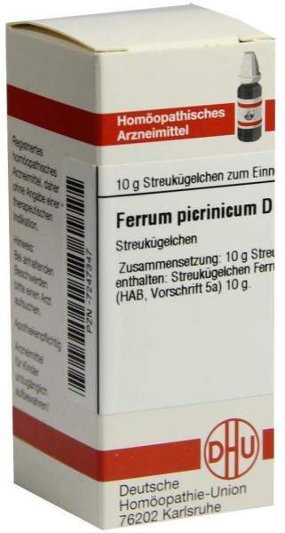 Ferrum Picrinicum D12 10 G Globuli