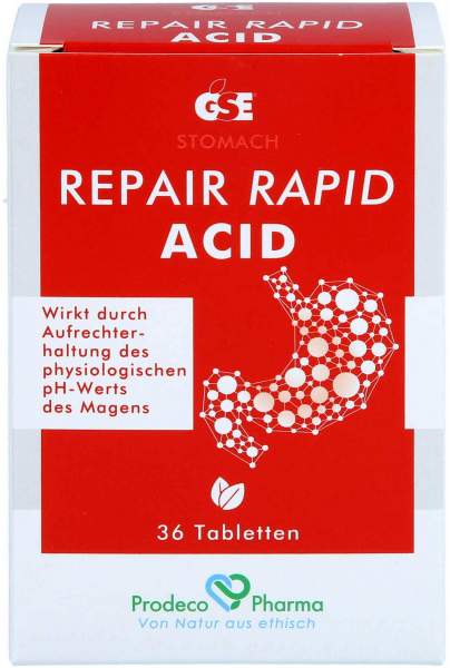 GSE Repair Rapid Acid Tabletten 36 Stück
