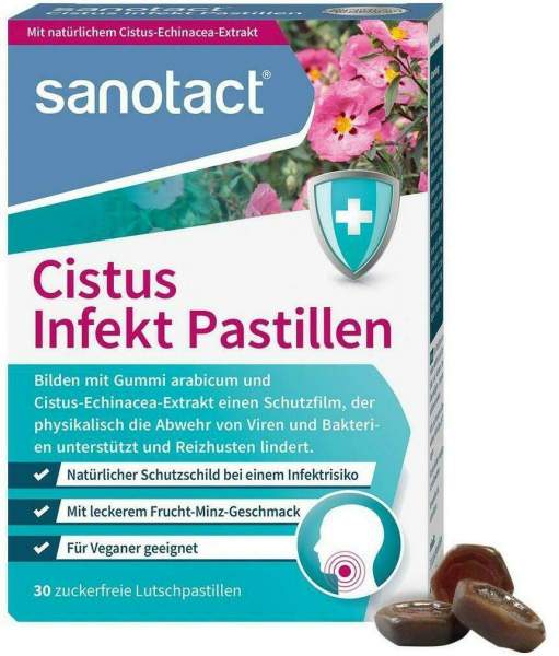Sanotact Cistus Infekt 30 Pastillen