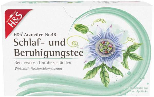 H&amp;S Schlaf- und Beruhigungstee 20 X 2 G Filterbeutel